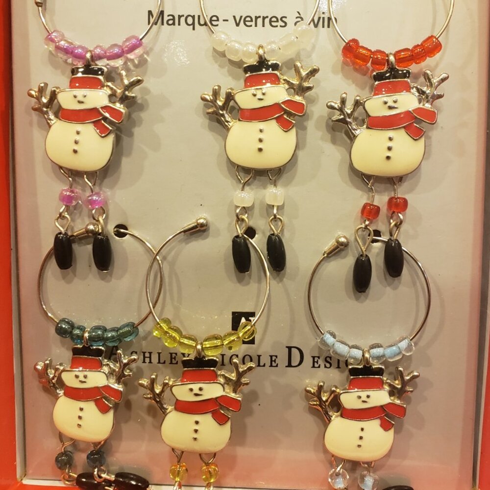 Wine Charms - Ashley Nicole Designs - NIB